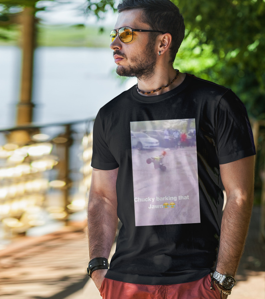 Chucky Barking That Jawn Emoji Scene T-Shirt