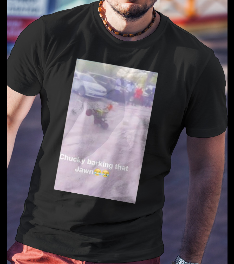 Chucky Barking That Jawn Emoji Scene T-Shirt