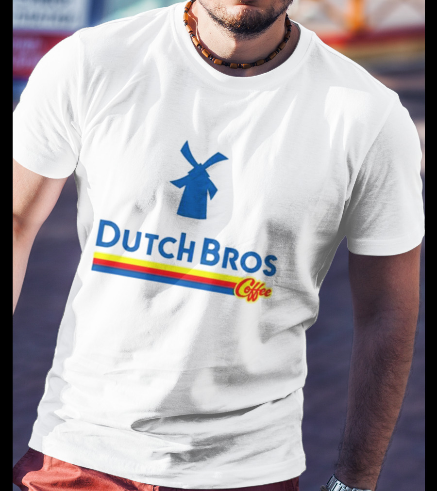 Dutch Bros Coffee Blue Windmill T-Shirt