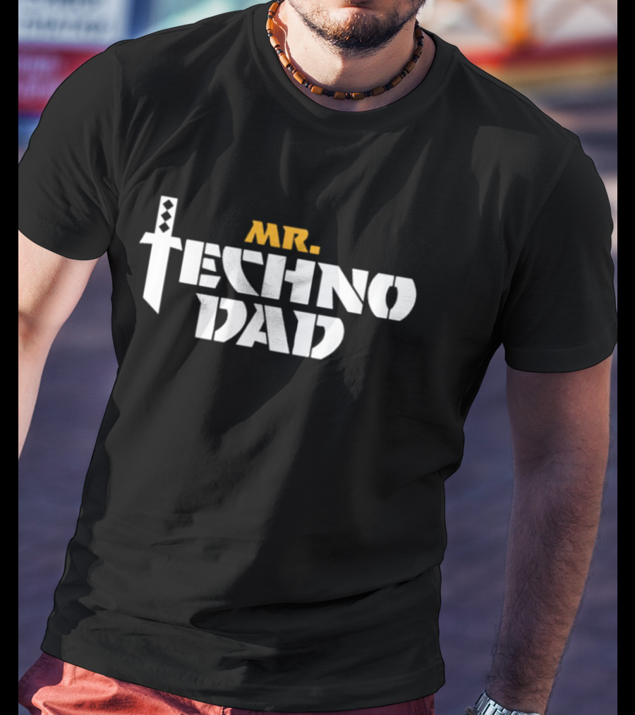 Mr. Technodad Retro Sword T-Shirt