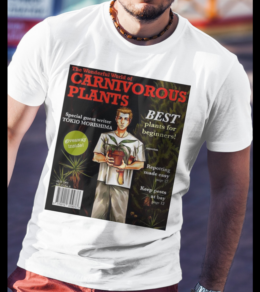 The Wonderful World Of Carnivorous Plants Best Plants For Beginners Special Guest Writer Tokio Morishima Giveaway Inside T-Shirt