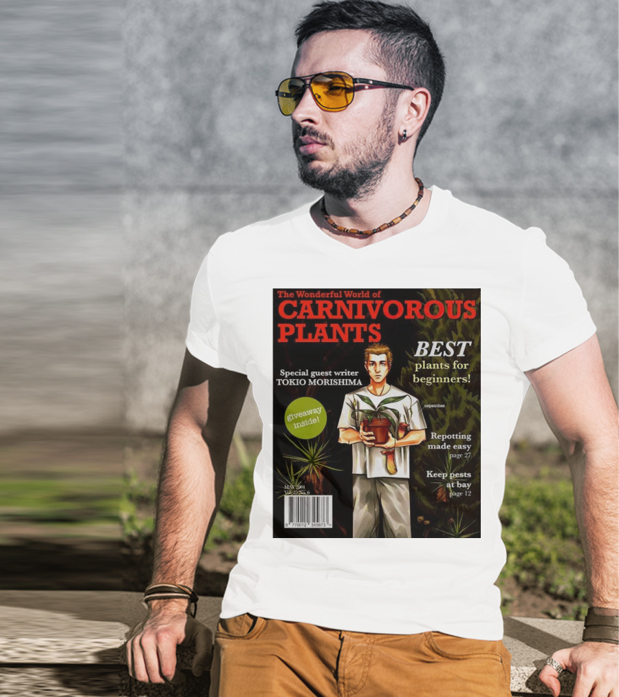 The Wonderful World Of Carnivorous Plants Best Plants For Beginners Special Guest Writer Tokio Morishima Giveaway Inside T-Shirt