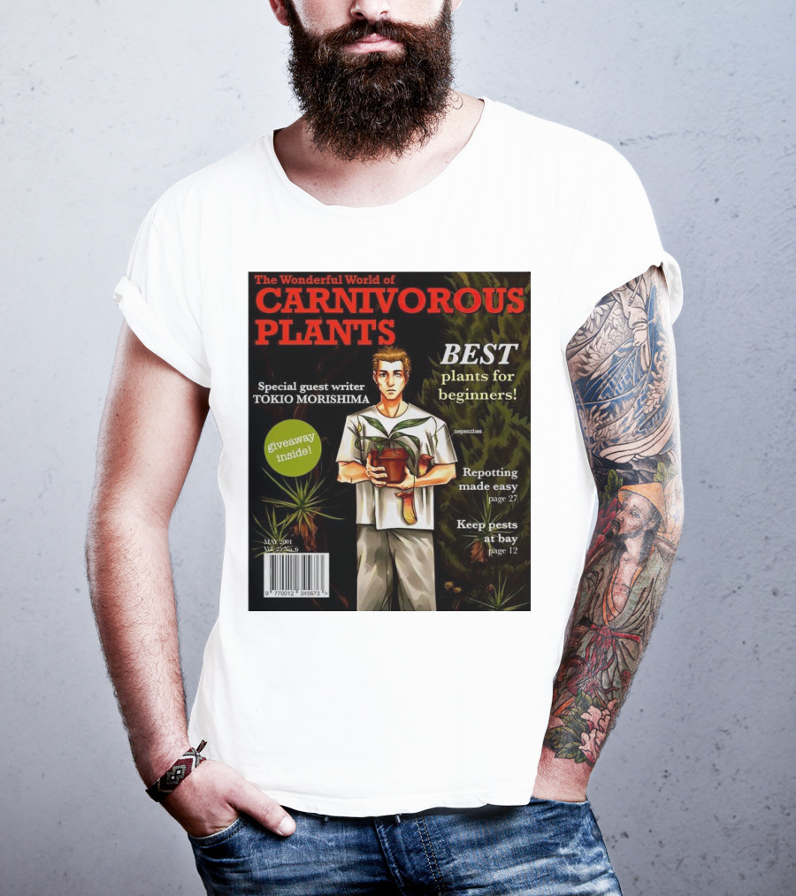 The Wonderful World Of Carnivorous Plants Best Plants For Beginners Special Guest Writer Tokio Morishima Giveaway Inside T-Shirt