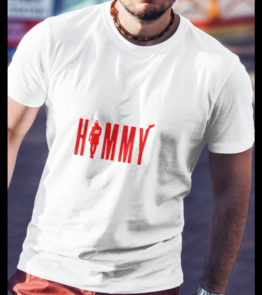 Himmy 22 Basketball Silhouette Player T-Shirt