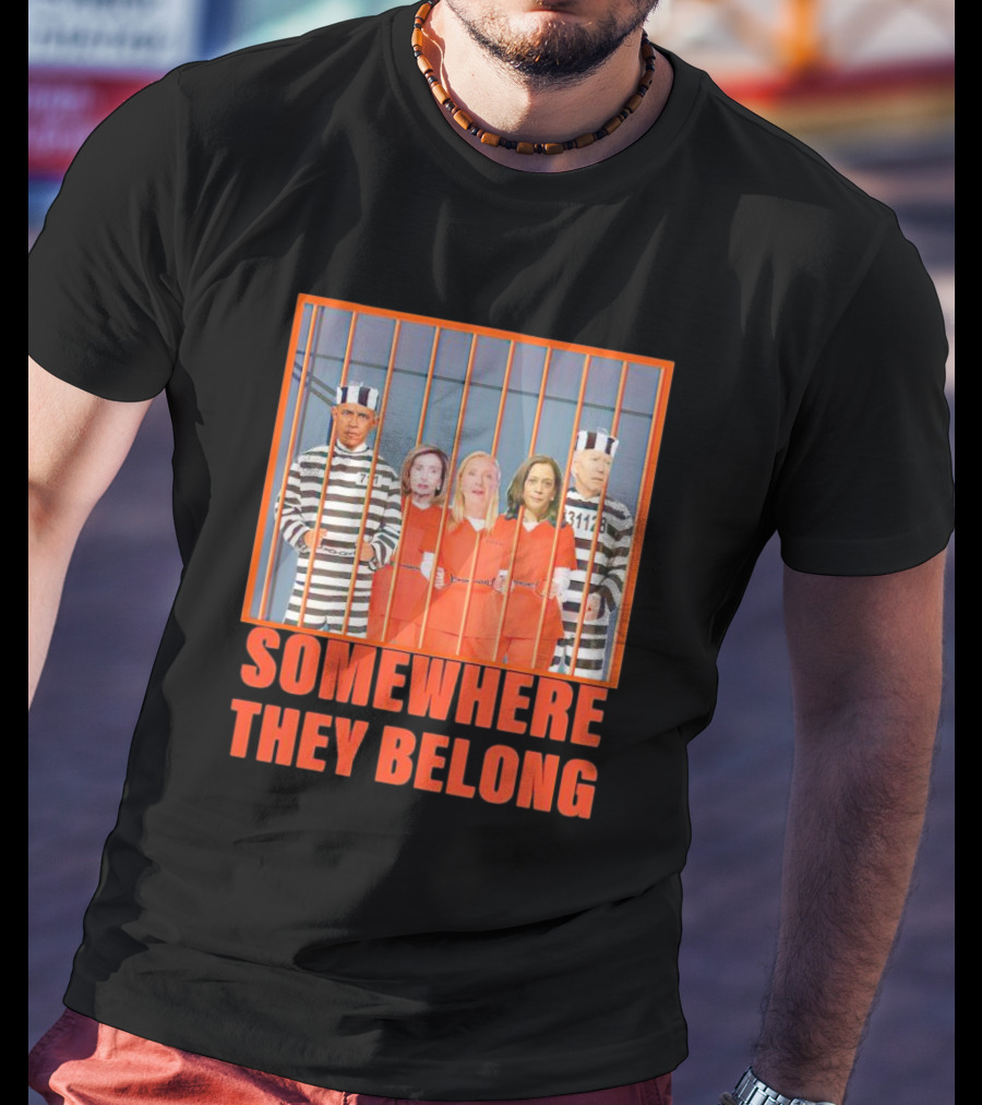 Somewhere They Belong Democrats Prisoners T-Shirt