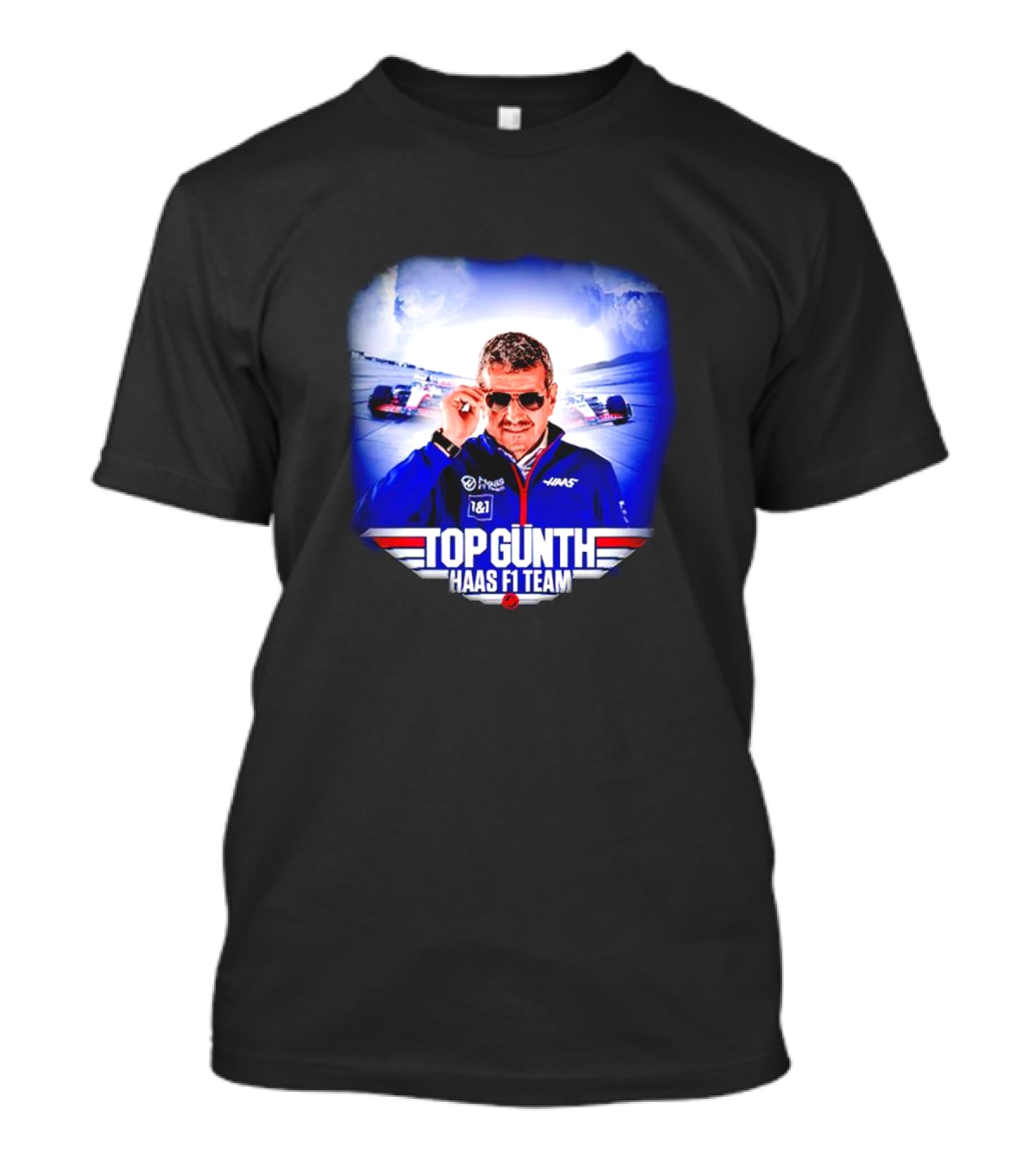 Top Günth Haas F1 Team Racing Vibes T-Shirt