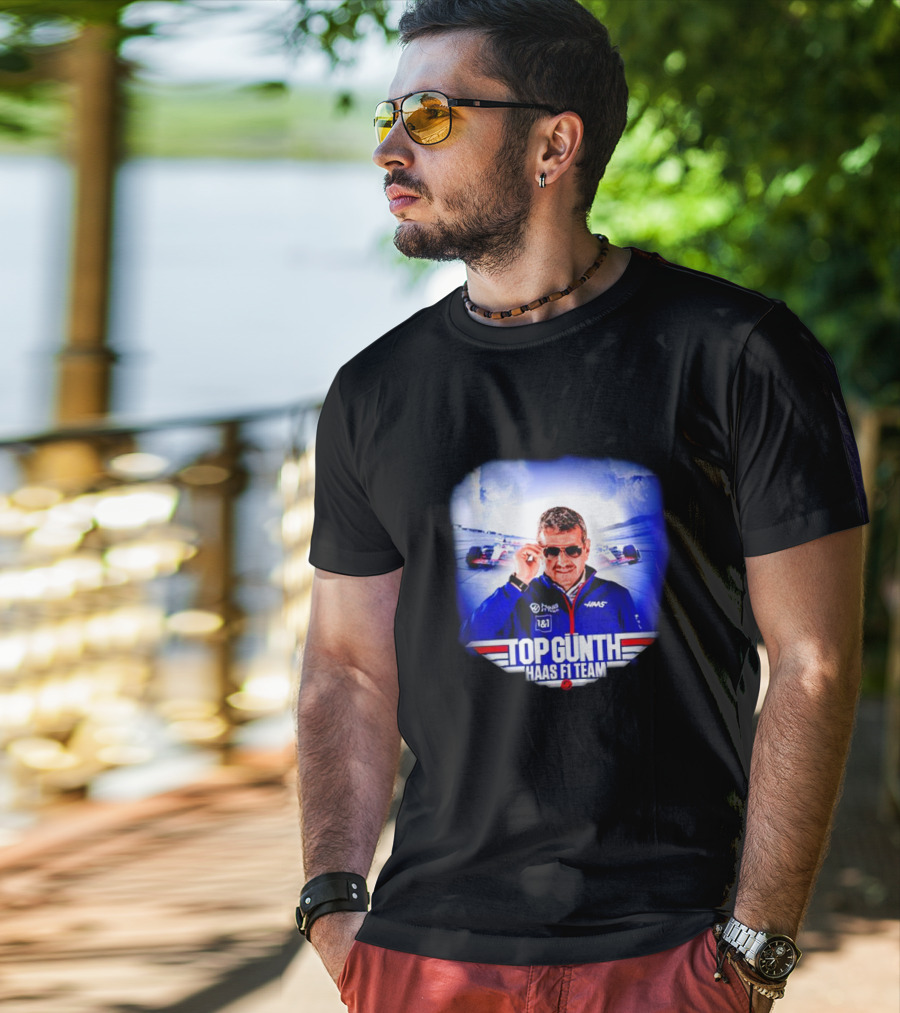 Top Günth Haas F1 Team Racing Vibes T-Shirt