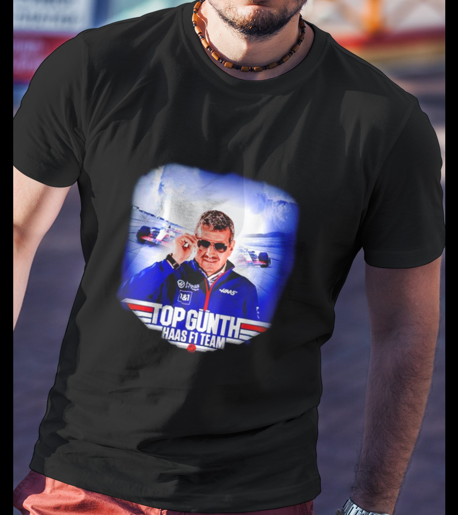Top Günth Haas F1 Team Racing Vibes T-Shirt