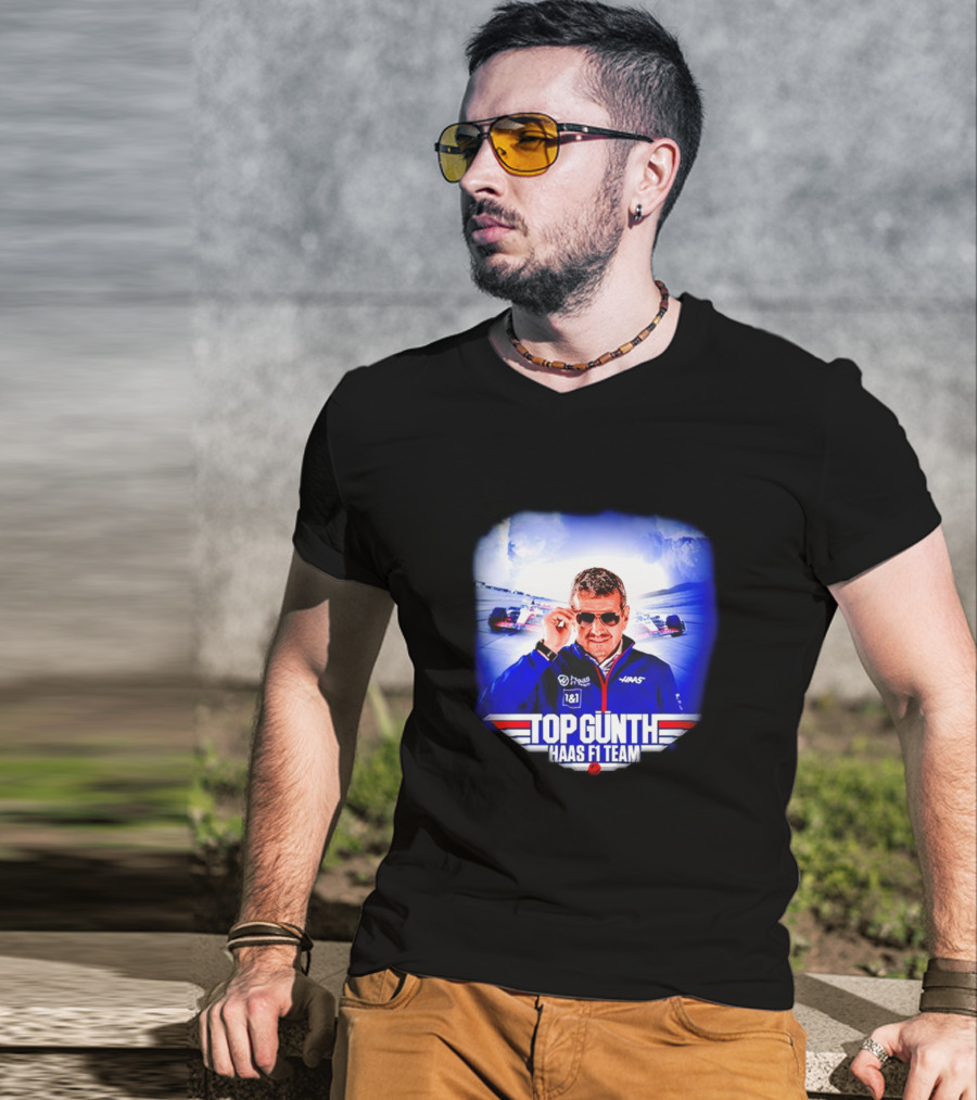 Top Günth Haas F1 Team Racing Vibes T-Shirt