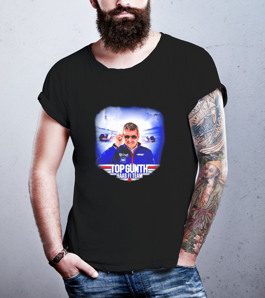 Top Günth Haas F1 Team Racing Vibes T-Shirt