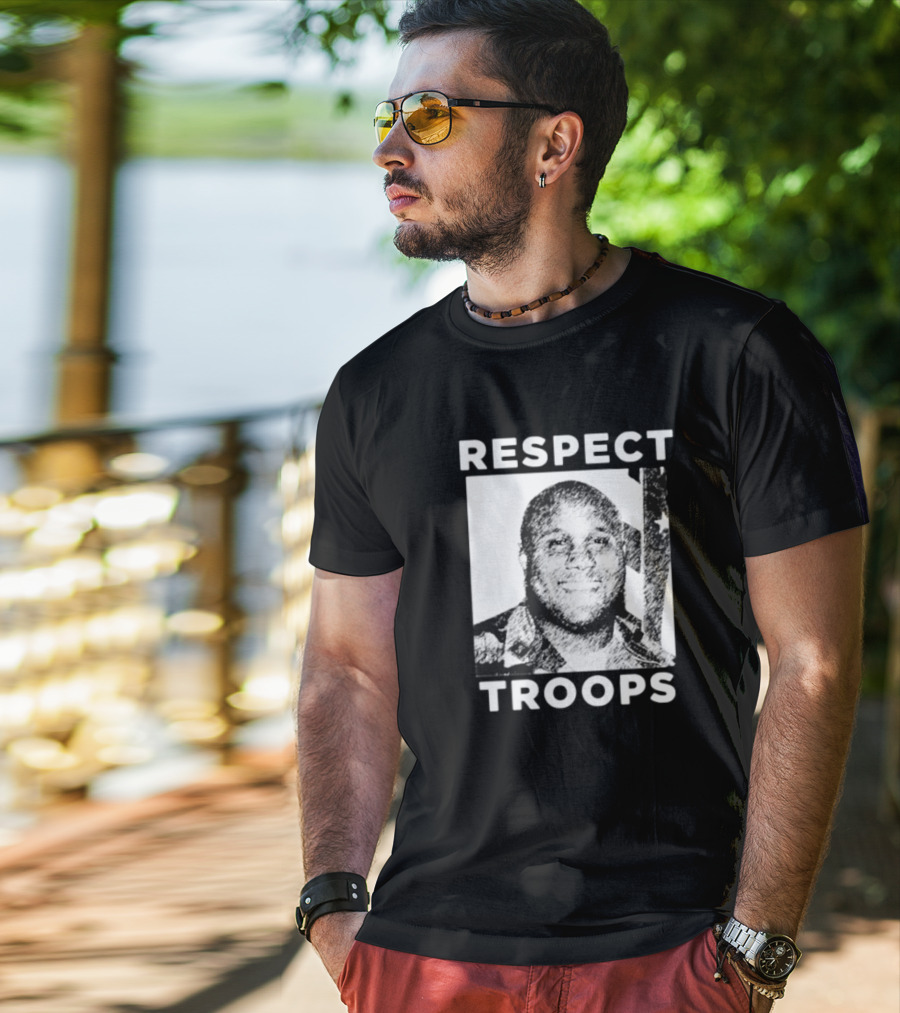 Respect Troops Christopher Dorner T-Shirt