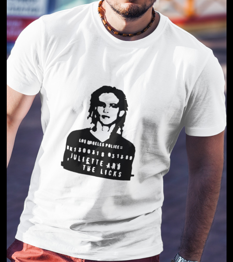 Juliette Lewis Los Angeles Police Juliette And The Licks T-Shirt