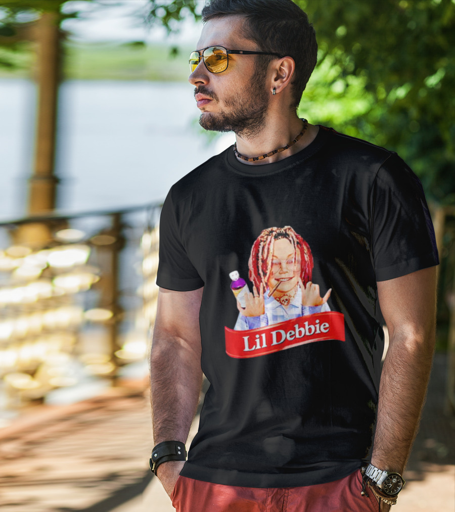 Lil Debbie Double Cup Braids Smiling T-Shirt