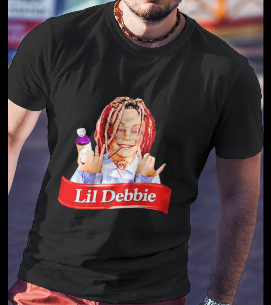 Lil Debbie Double Cup Braids Smiling T-Shirt
