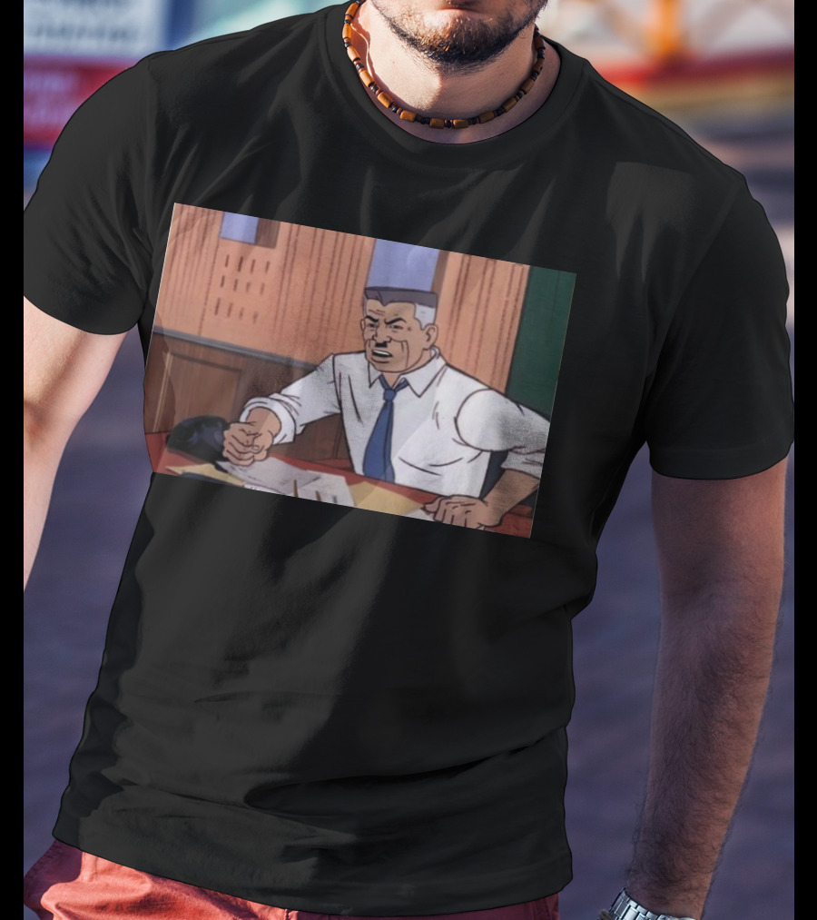 Strange Man Comic Editor Classic Scene T-Shirt