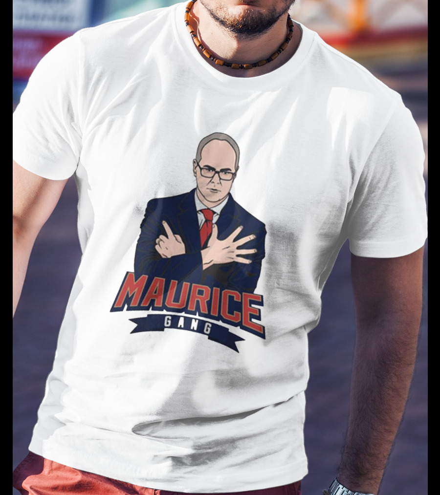 Maurice Gang Florida Hockey Coach Gesture T-Shirt
