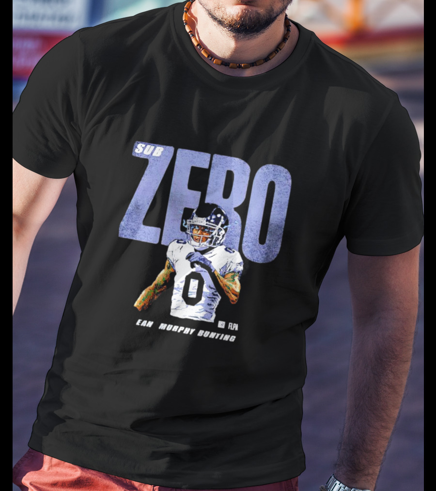 Sub Zero Bold Sean Murphy Bunting Football Tennessee T-Shirt