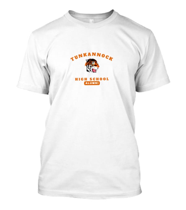 Tunkhannock High School Alumni Tiger Head T-Shirt