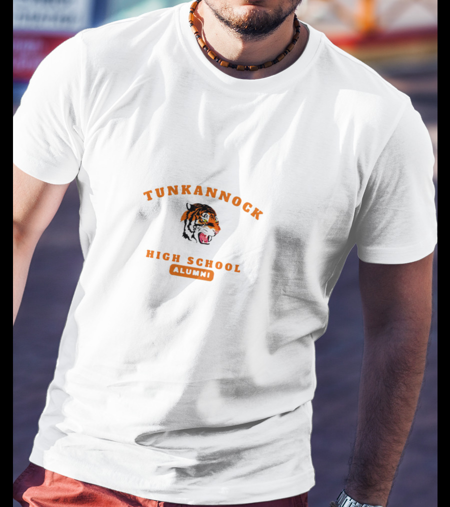 Tunkhannock High School Alumni Tiger Head T-Shirt