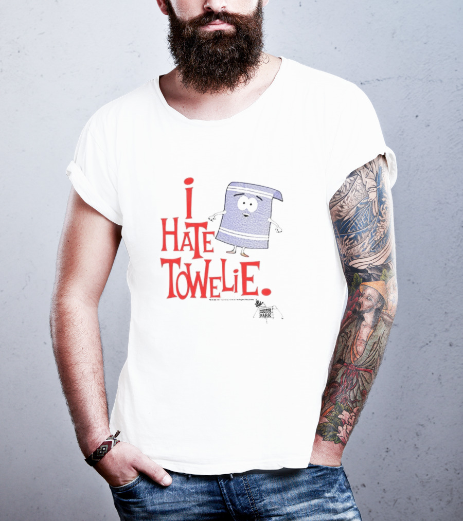I Hate Towelie South Park Character Reference T-Shirt