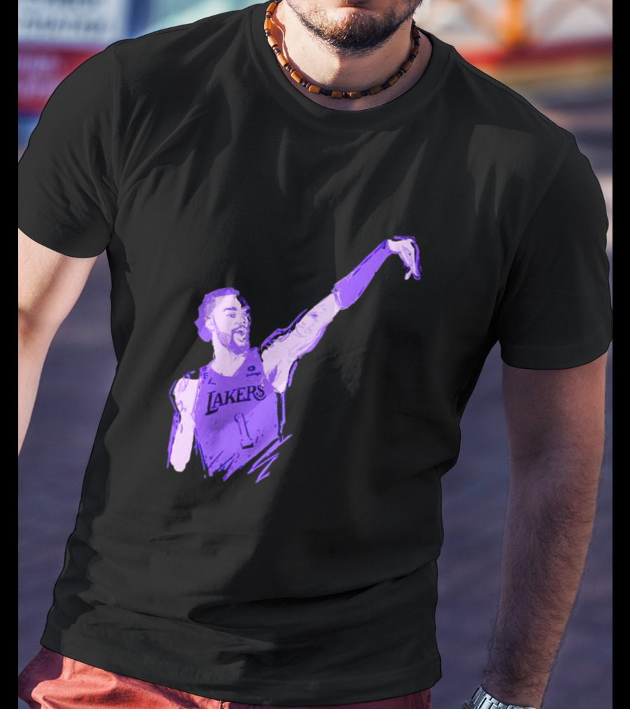 Lakers Celebrate Reunion With D’Angelo Russell T-Shirt