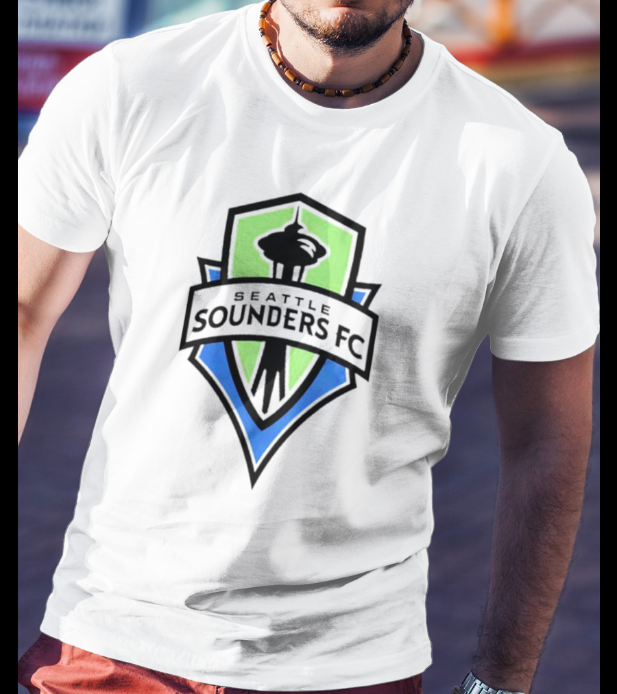 Seattle Sounders FC Space Needle Emblem T-Shirt