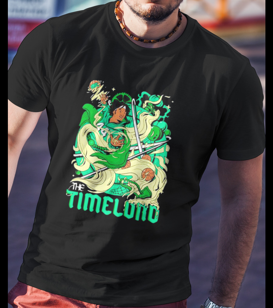 The Time Lord Robert Williams Boston Celtics Basketball T-Shirt