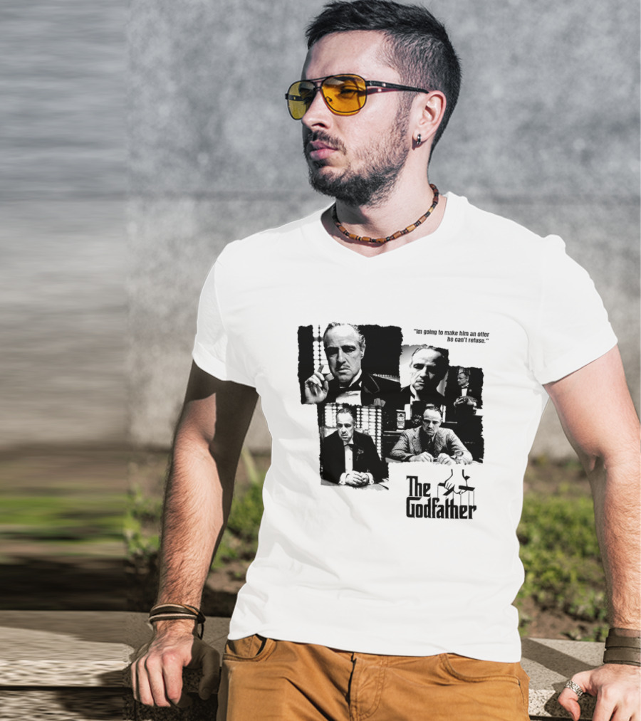 The Godfather I'm Going To Make Him An Offer He Can't Refuse Iconic Film T-Shirt