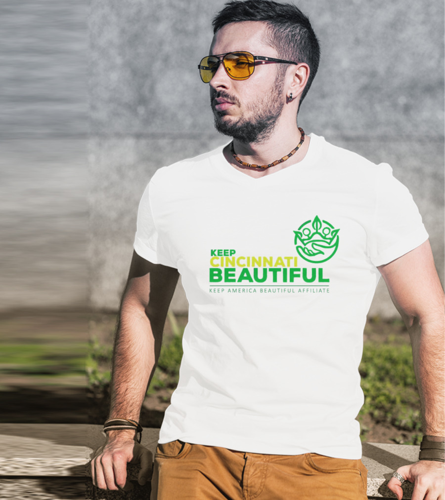 Keep Cincinnati Beautiful Keep America Beautiful Affiliate T-Shirt