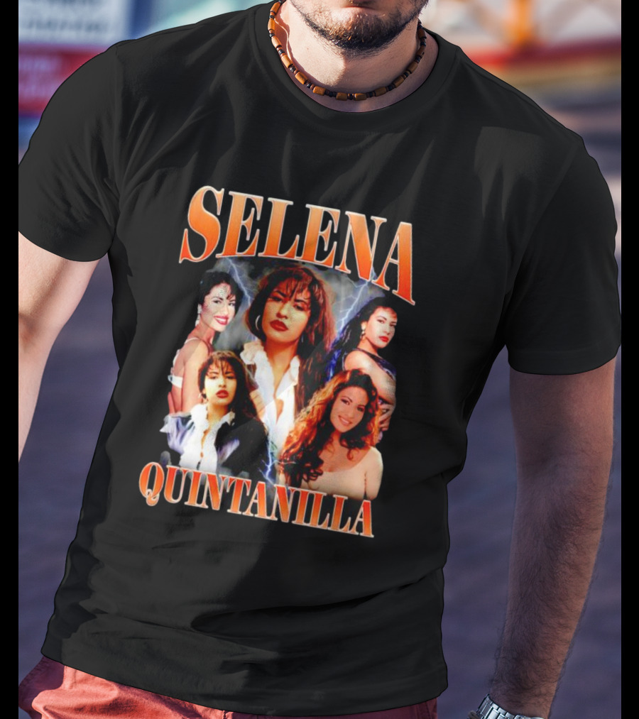 Selena Quintanilla Vintage Iconic Collage T-Shirt