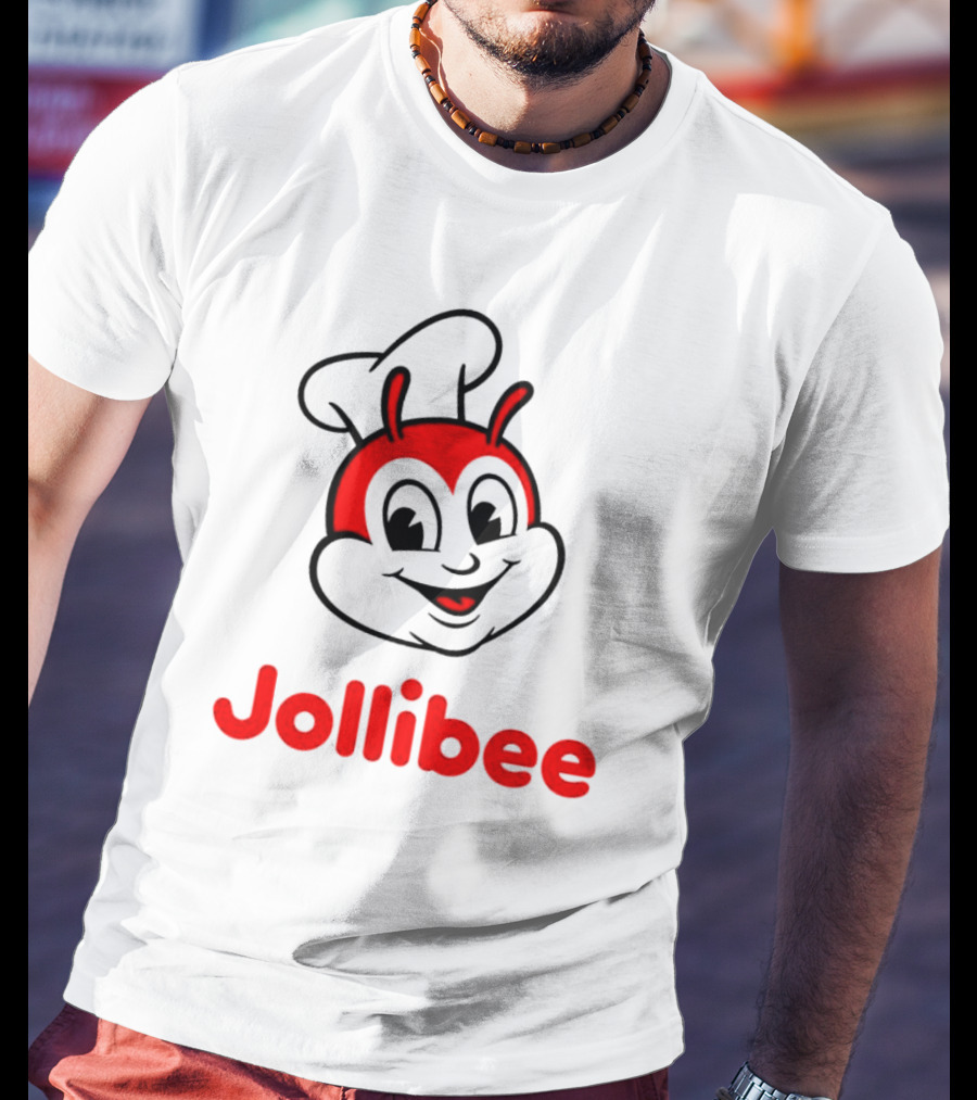 Jollibee Bee Icon With Text T-Shirt