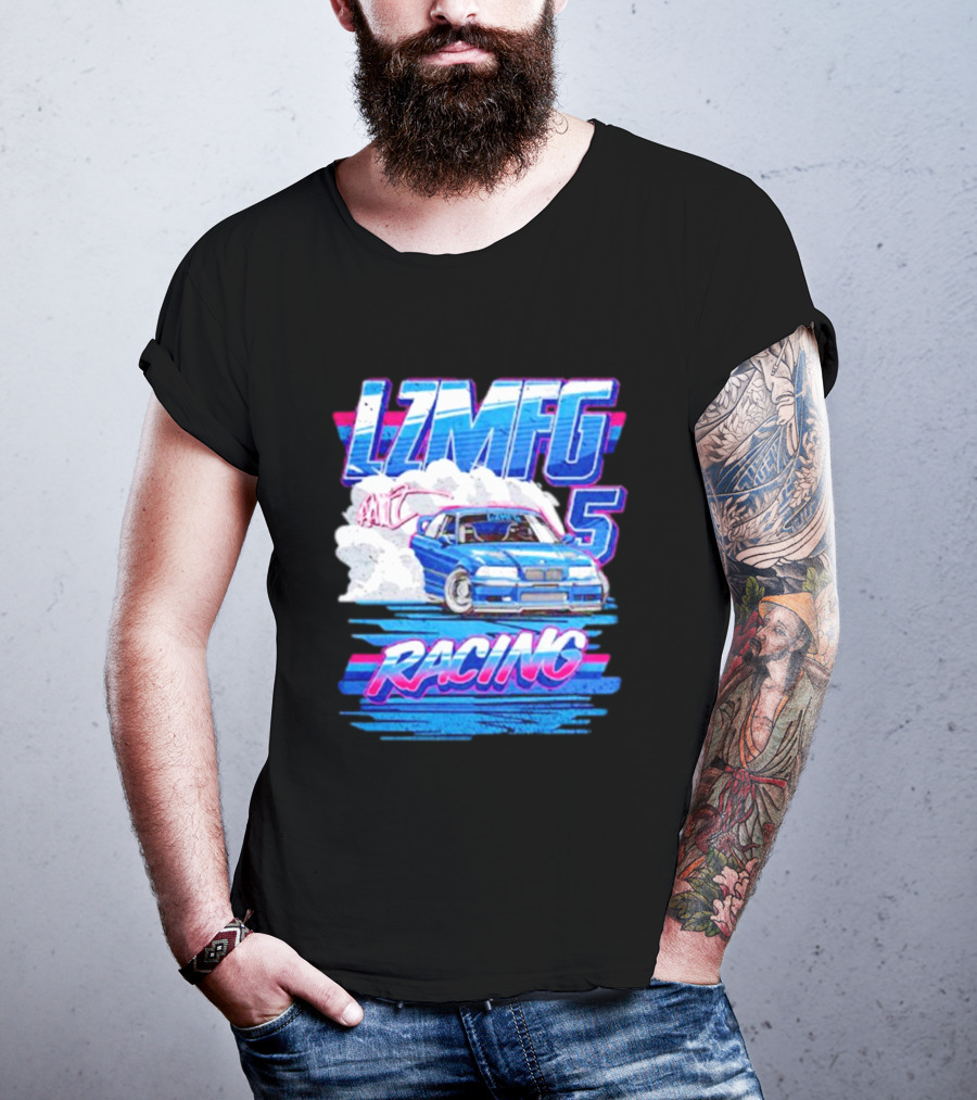 LZMFG R34 Racing 5 Car Drift T-Shirt