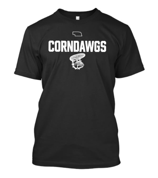 Nebraska Corndawgs Bulldog Corn T-Shirt
