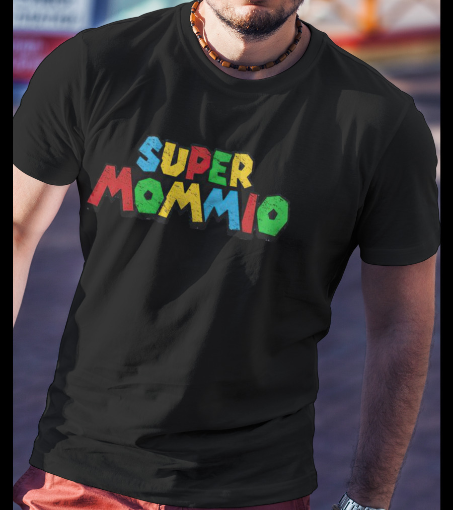 Super Mommio Colorful Gaming T-Shirt