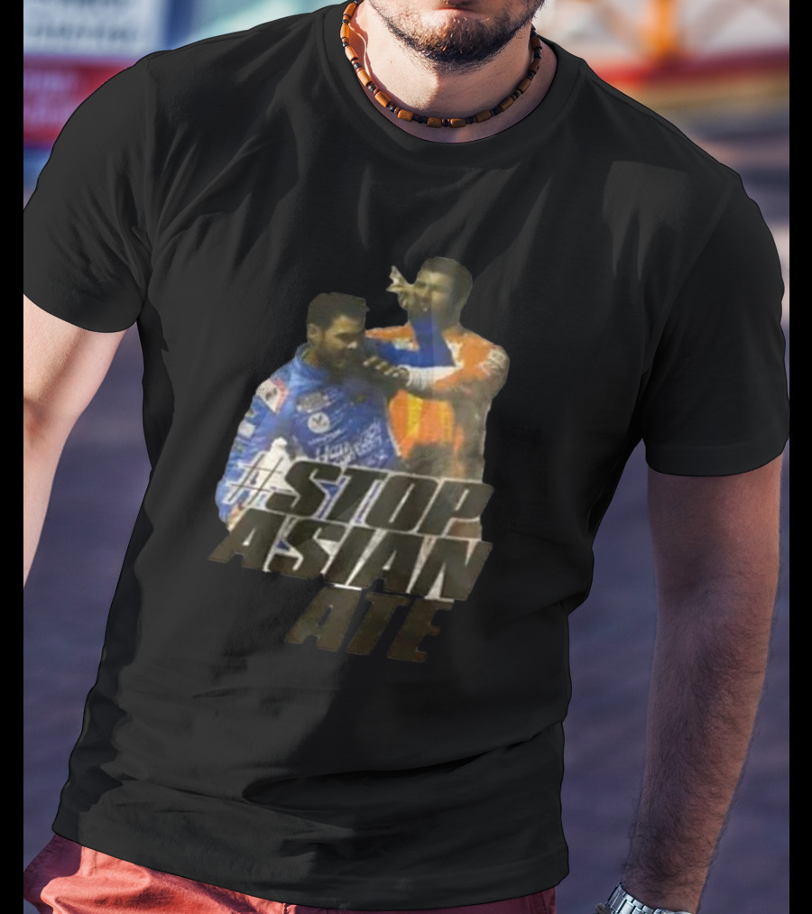 Kyle Larson Bubba Wallace Las Vegas #StopAsianHate T-Shirt
