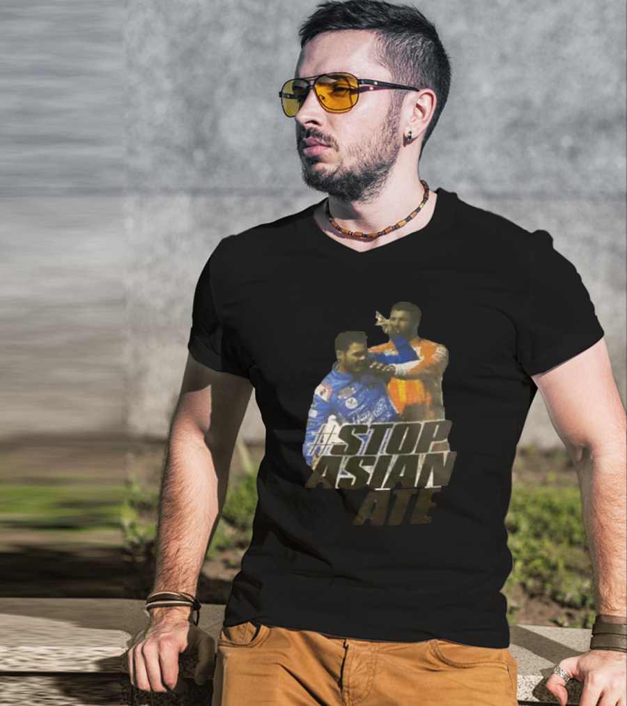 Kyle Larson Bubba Wallace Las Vegas #StopAsianHate T-Shirt