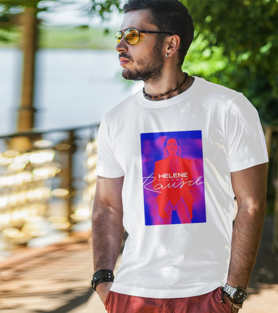 Helene Fischer Rausch Neon Style Bold Visuals T-Shirt