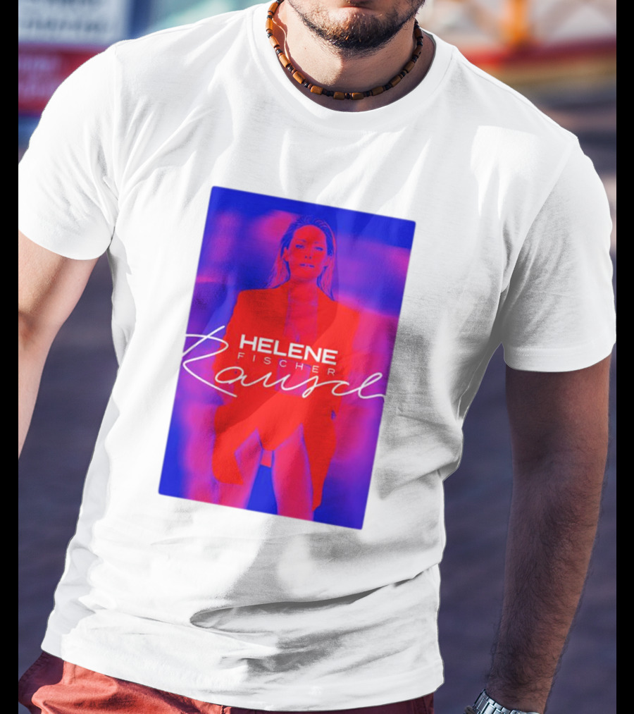 Helene Fischer Rausch Neon Style Bold Visuals T-Shirt