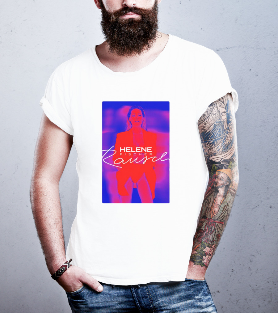 Helene Fischer Rausch Neon Style Bold Visuals T-Shirt