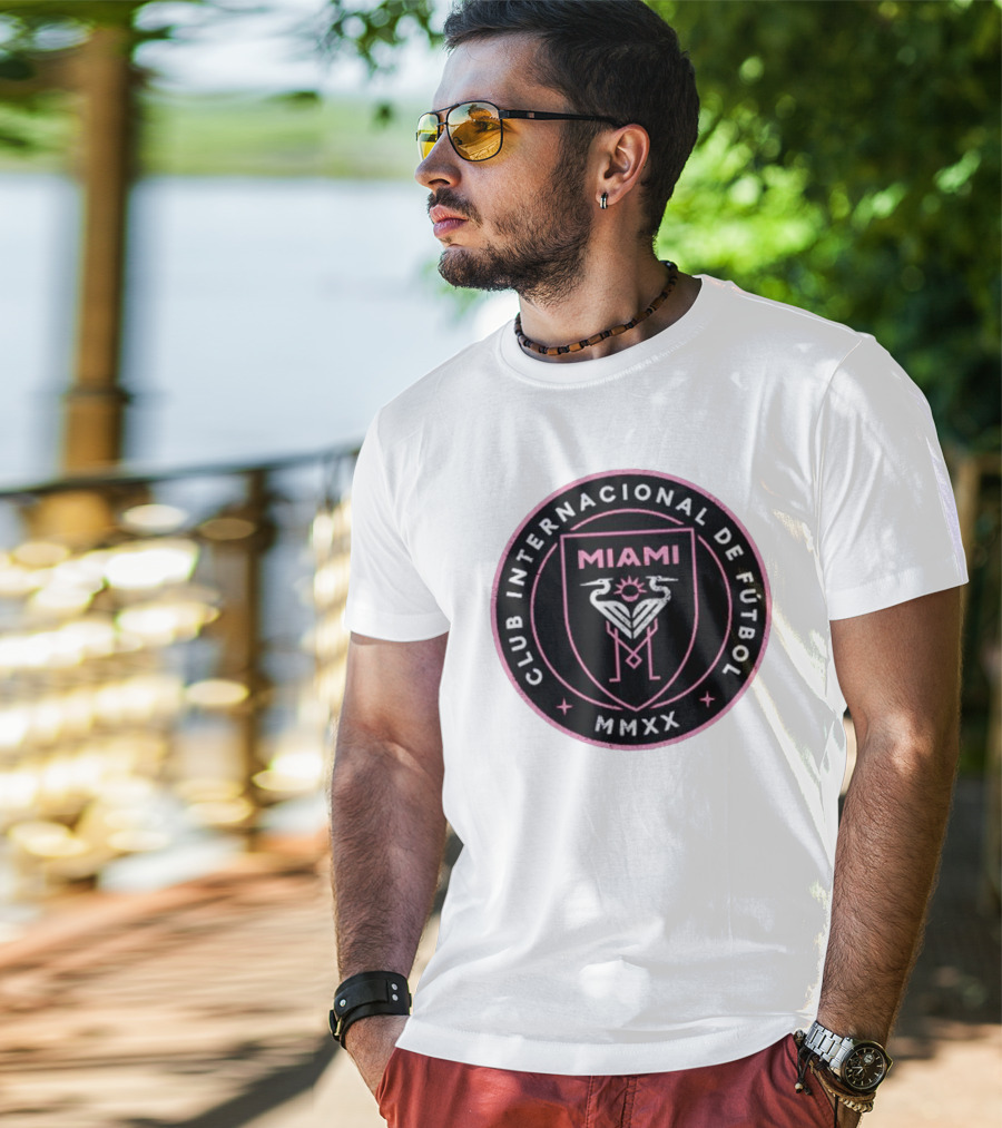 Inter Miami Cf Club Internacional DE Fútbol Miami Mmxx Vintage Primary T-Shirt