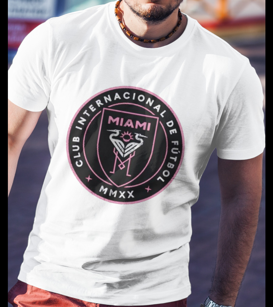 Inter Miami Cf Club Internacional DE Fútbol Miami Mmxx Vintage Primary T-Shirt
