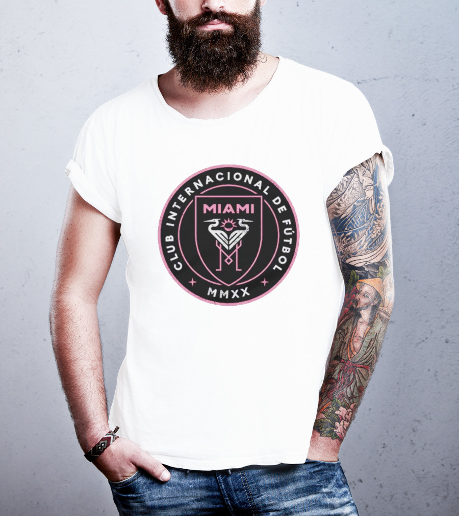 Inter Miami Cf Club Internacional DE Fútbol Miami Mmxx Vintage Primary T-Shirt
