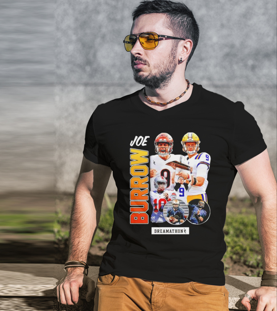 Joe Burrow Dreamathon Football Legacy T-Shirt
