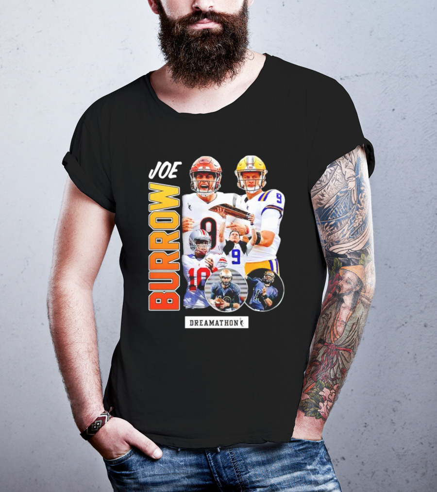 Joe Burrow Dreamathon Football Legacy T-Shirt