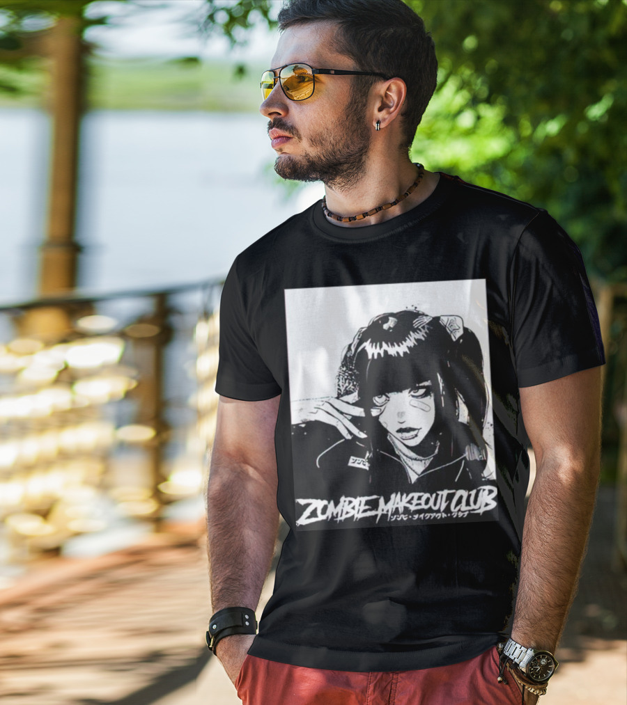 ZOMBIE MAKEOUT CLUB Japanese Style Manga T-Shirt