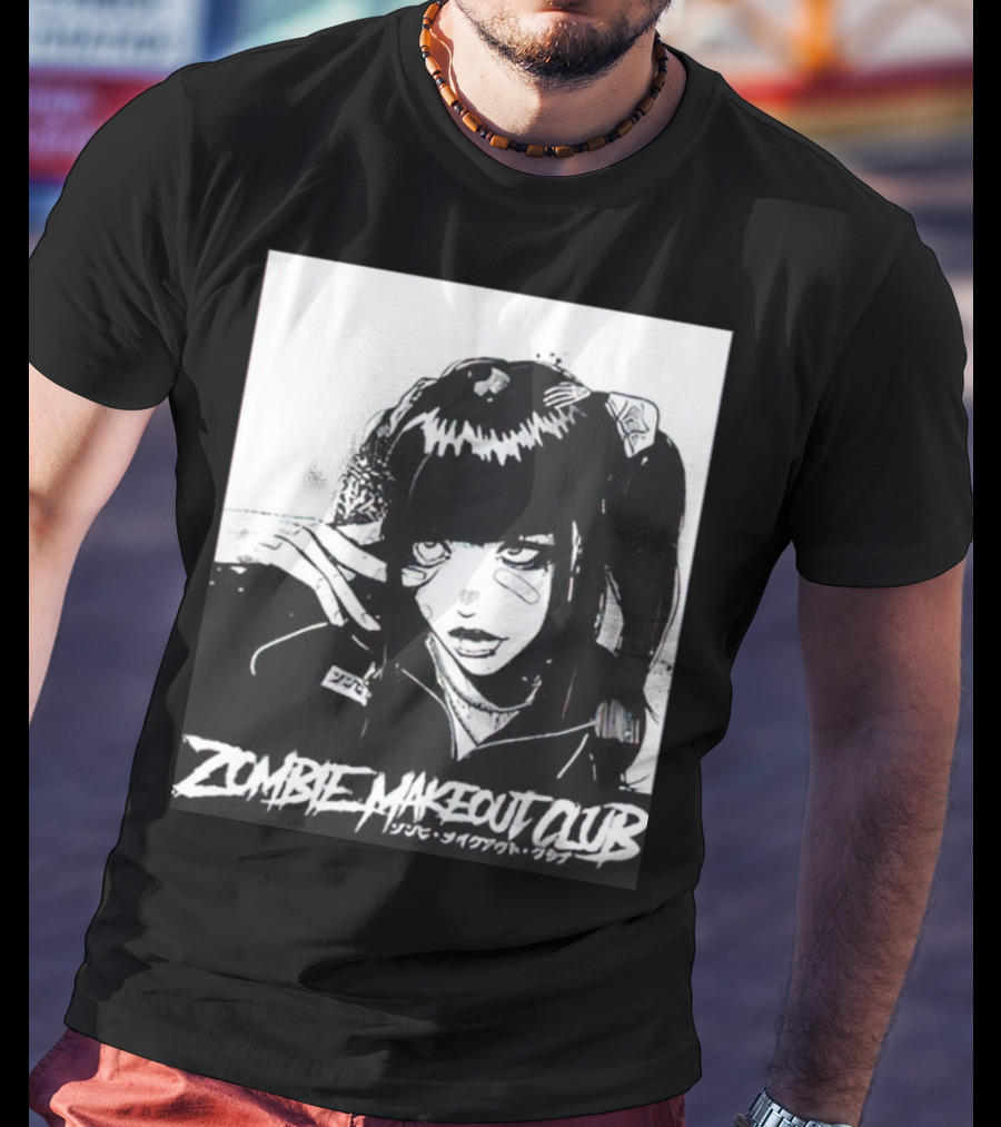 ZOMBIE MAKEOUT CLUB Japanese Style Manga T-Shirt