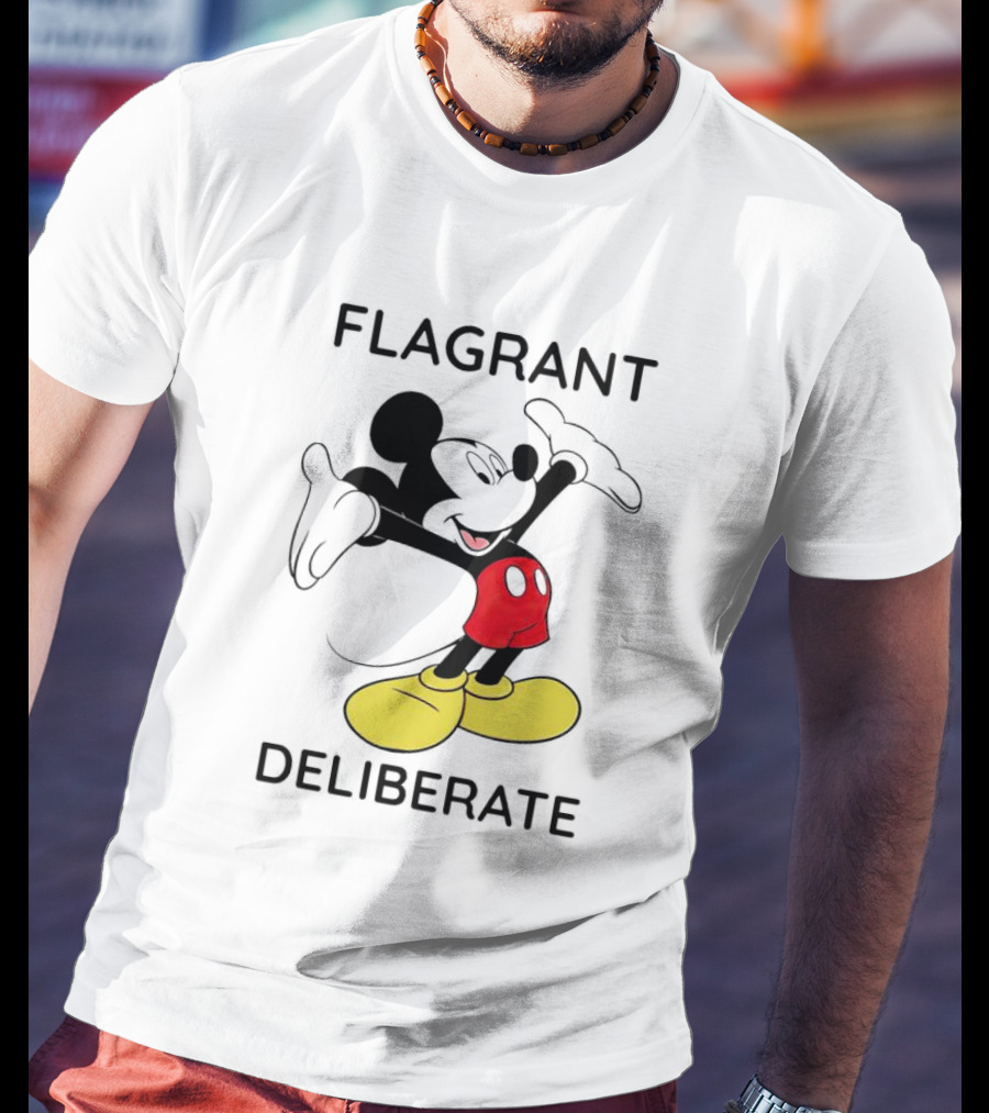 Flagrant Deliberate Mickey Mouse T-Shirt