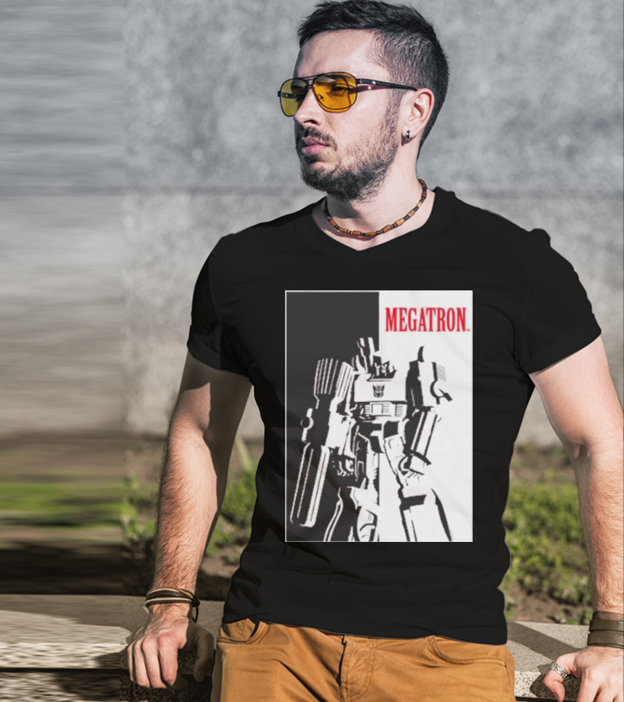 Megatron Transformers Scarface T-Shirt