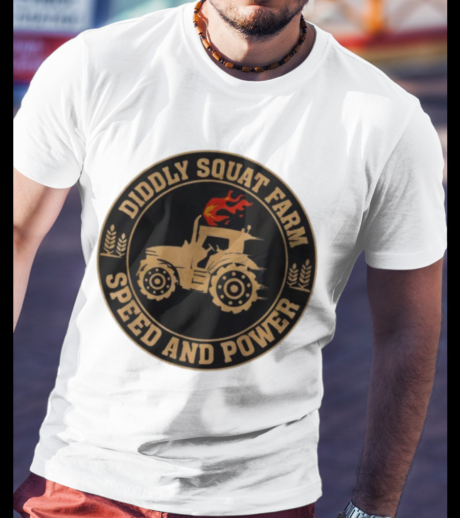 Diddly Squat Farm Tractor Speed And Power T-Shirt