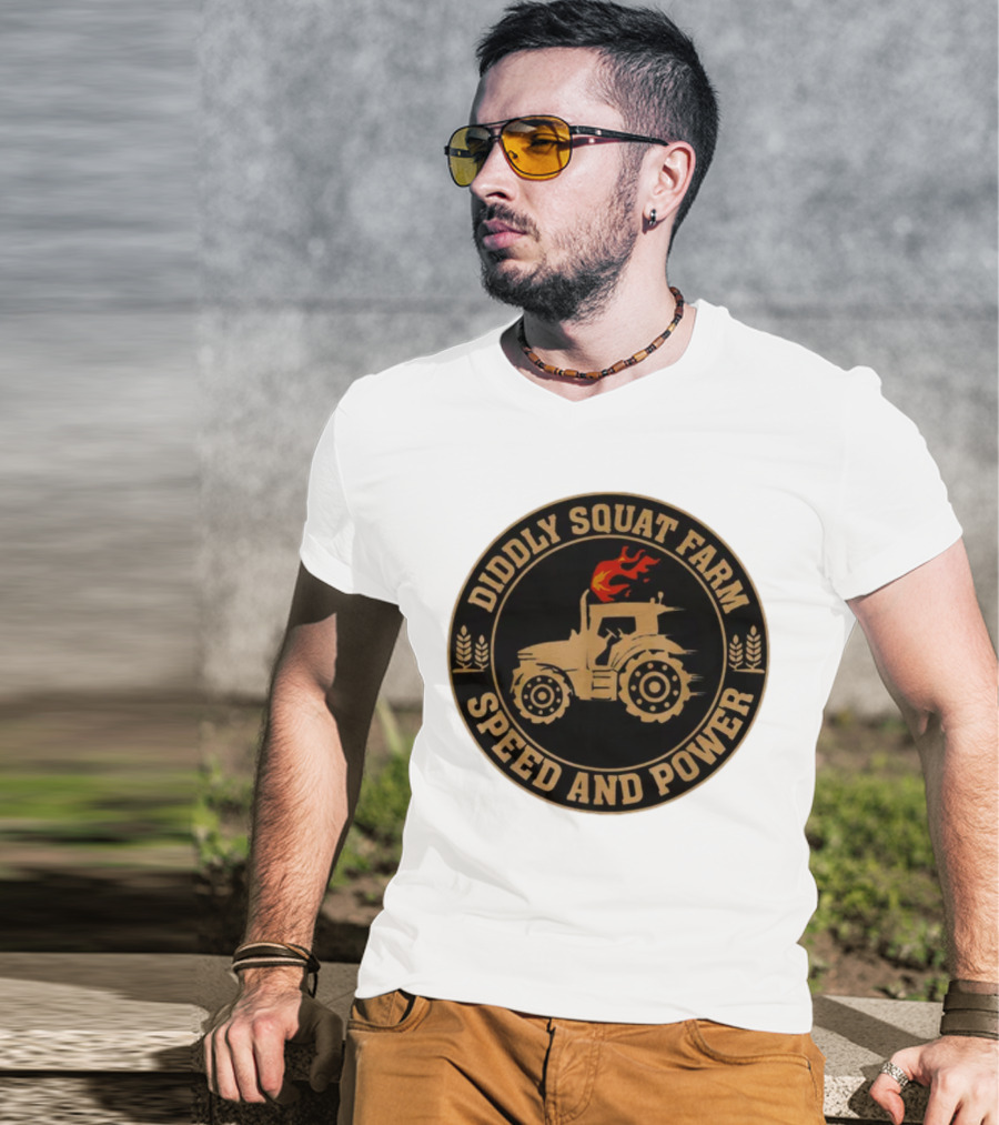 Diddly Squat Farm Tractor Speed And Power T-Shirt